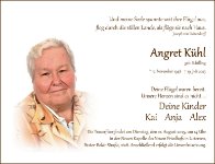 eine Anzeige