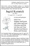 eine Anzeige
